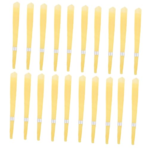 NOLITOY 20stücke Ohrenkerze zur Ohrenschmalzentfernung Ohrreinigungsset mit Feuerkegel Ohrenschmalzreiniger Ohrreinigungswerkzeug Einfache Ohrenschmalzentfernung