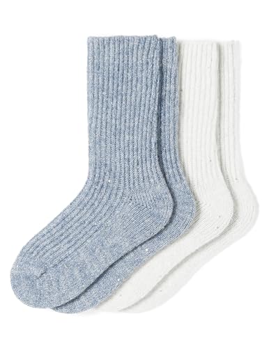 HUE Women's Fashion Packs-Textured Dot, Sequin Soft Rib Crew, Shimmer Socks