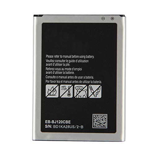 Amnicor Mobile Battery for Samsung Galaxy J1 2016 Version J120 J120F J120A J120H J120T J120DS EB-BJ120CBU 2050mAh