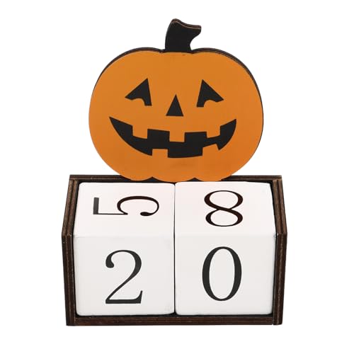 Calendario práctico y creativo de madera para regalar en Halloween