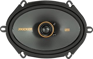 KICKER Speakers 6X8 inch for Ford F-150 1999-2014 Upgrade Kit - 4 Pack of KS Series with Harness, Coaxial Car Audio Front and Rear Door Speaker KSC6804, 51KSC6804