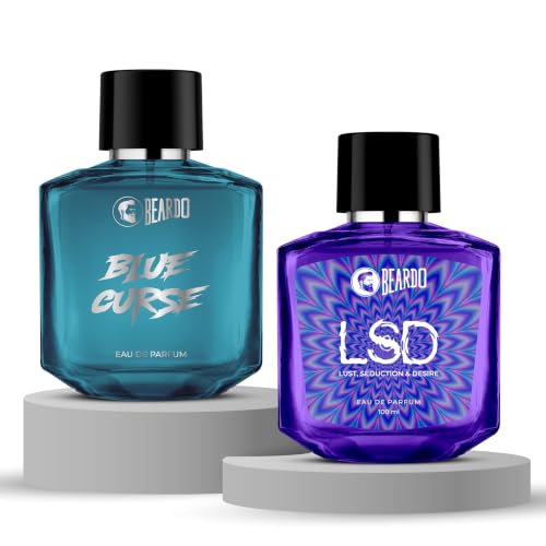 Beardo Blue Curse & LSD Perfume for Men 100ml X 2 - Image 2