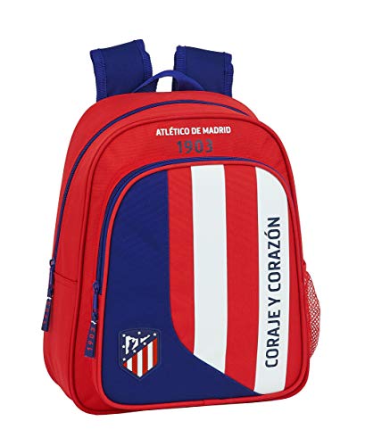 Mochila Safta Escolar Infantil de Atlético de Madrid  270x100x330mm