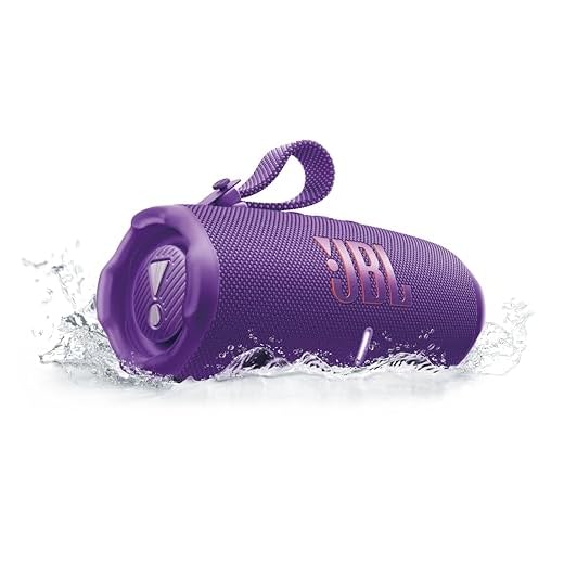 JBL Charge 6, Altavoz Bluetooth portátil inalámbrico, 28h de batería, Resistencia al Agua IP68, a Prueba de Polvo y caídas, Sonido JBL Pro con AI Sound Boost, Compatible con Auracast, Violeta