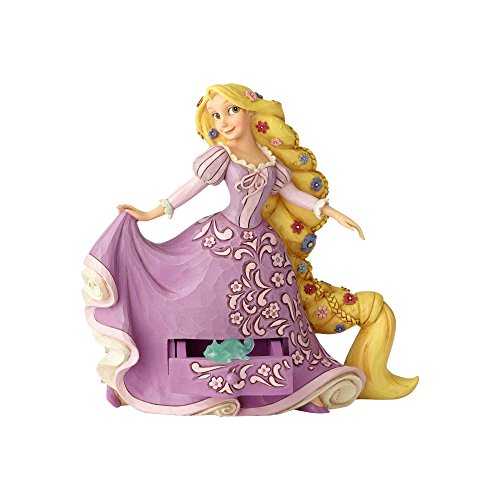Enesco Disney Traditions Rapunzel with Pascal Charm
