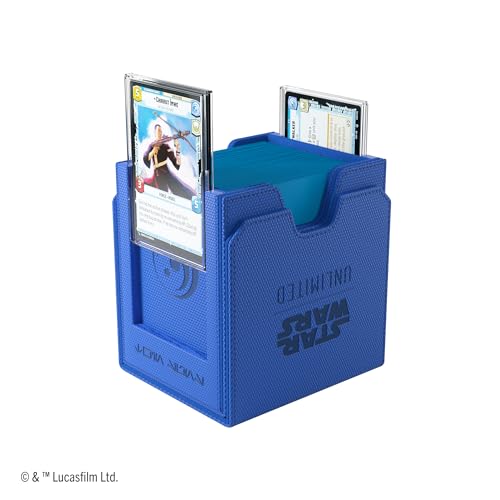 Star Wars Unlimited Twin Suns Deck POD - Blue Color by Gamegenic - Used condition - Image 4
