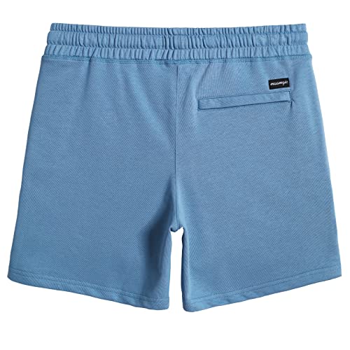 MaaMgic Mens Athletic Gym Shorts 5.5" Elastic Waist Casual Sweat Shorts Men Pocket Pajama Jogger Workout Short Sweatpants - Image 3