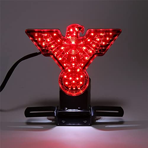 Luz Traseira De Freio De Licença Traseira Led 12V Para Harley Bobber Chopper Customizada Para Motoci