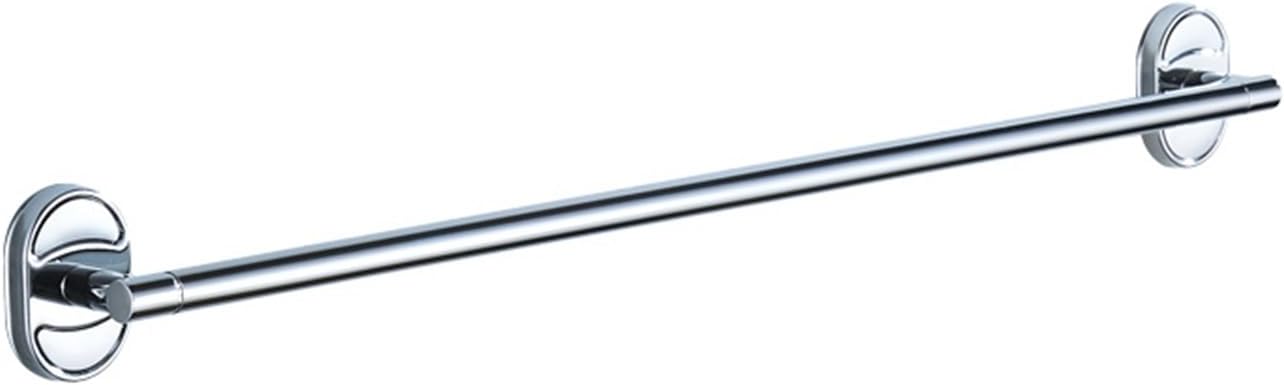 Stainless Steel Towel Bars Bathroom Accessory Zinc Alloy Base Chrome Plated Single Towel Rail Towel Holder Bar 66cm L1901