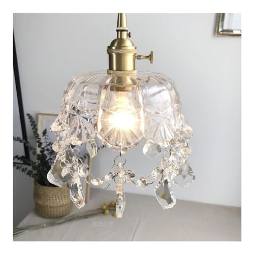 Lámpara de techo de cristal para comedores y pasillos elegantes 6