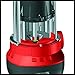 Einhell GC-DP 7835 -Bomba de aguas sucias(780W, capacidad de 15.700 l/h, profundidad...