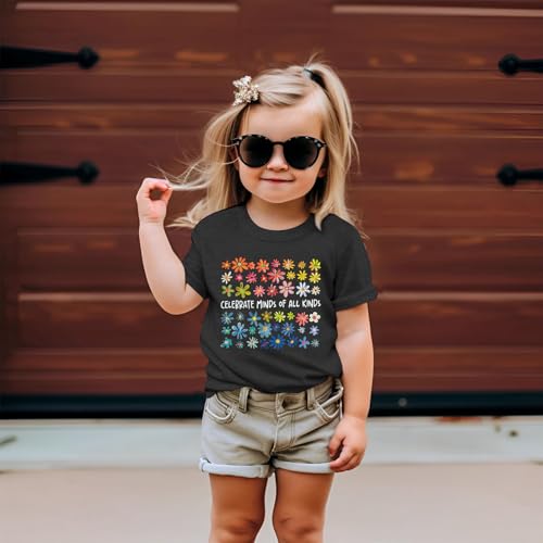 Image of Autism Awareness Shirt Kids Boys Accept Love Understand Tshirt Toddler Autism Shirts Graphic Inspirational Tee Tops