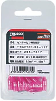 たわこ Amazon.co.jp: TRUSCO(トラスコ) 被覆付圧着端子センターピン棒