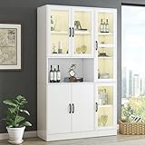 【Éclairage LED pour Vitrine de Collection】 Sublimez votre intérieur ! Ce meuble intègre un système d'éclairage LED (alimentation USB 5V 2A, adaptateur non inclus). C'est la vitrine pour collection ou vitrine figurine parfaite pour illuminer et mettre en valeur vos objets précieux, trophées et souvenirs.