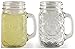 Circleware Glass Mason Jar, Set of 4, 175 oz, Rooster Mugs