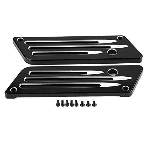 Amazon | サドルバッグ ラッチカバー 1 ペア CNC アルミオートバイ