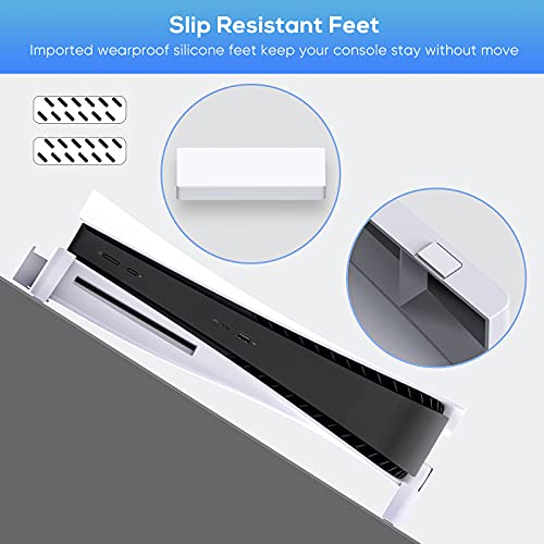 FASTSNAIL Horizontale standaard voor Playstation 5 DE & UHD Console, PS5 Accessoires Stand met Snap-on Design en Anti⦠- Image 5
