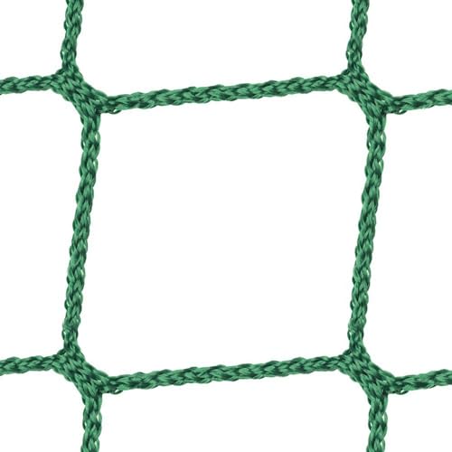 Image of Zain Sports 5x10FT Cricket Practice Net, Nylon Green Batting Net with 0.75mm Thickness, Best Sports Net for Soccer, Golf, Hockey, Handball, Durbale Nylon for Timeless Training