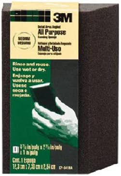 3M 4-7/8 in. L x 2-7/8 in. W x 1 in. Medium Sanding Sponge