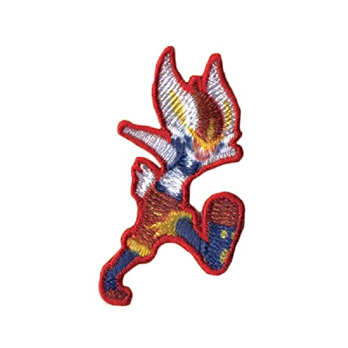 稲垣服飾 ポケットモンスター ポケモン シール ワッペン シール ・ アイロン 接着両用タイプ エースバーン POS026