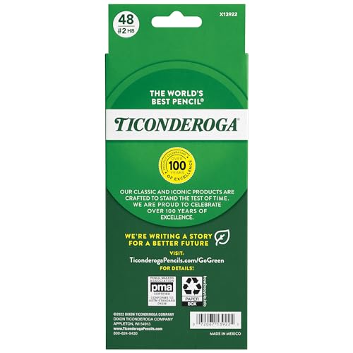 Lápices Ticonderoga HB Amarillos Paquete x288 miniatura 2