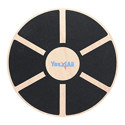 Yes4All Wooden Wobble Balance Board for Core Strength Cover
