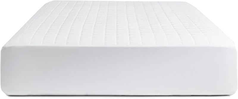 Mattress Protector, Queen Size, White Cover | 1 Fitted Protector Included -Padded Fill, Soft, and Breathable - Hypoallergenic and Safe for Sensitive Skin
