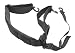 HAZARD 4 Deluxe Padded Shoulder Strap with Stabilizer Strap, Black