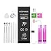 HODMANXX Batteria ad alta capacità compatibile per iPhone 7 Plus 4080mAh con kit di strumenti di riparazione, adesivo, lastra di vetro temperato