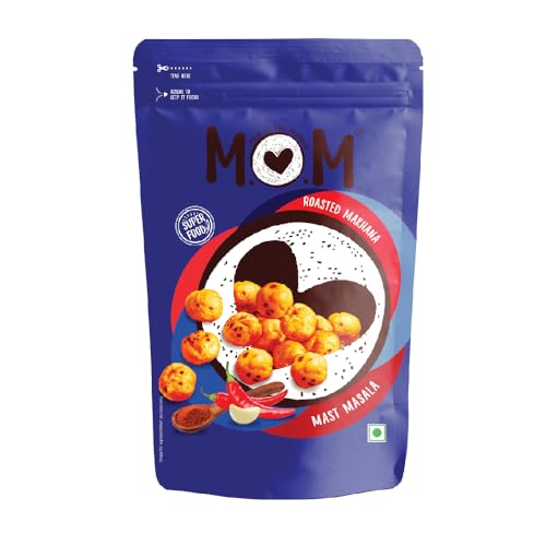 Image of MOM - Meal of the Moment, Mast Masala Makhana (Pack of 4), 52g
