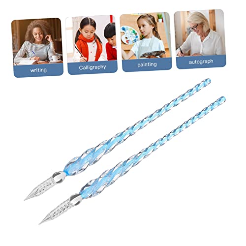 Lurrose Caneta De Imersão De Vidro 4 Unidades Presentes Estacionários Decoração De Casamento Decoraç