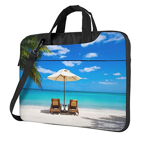 Sacoche à bandoulière pour ordinateur portable 13 14 15.6 pouces et housse PC