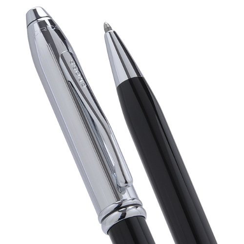 Cross Townsend Black Lacquer Tuxedo Ballpoint Pen