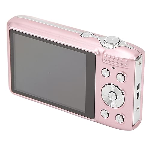 Cámara digital Septpenta 58MP 4K rosa con zoom 16X miniatura 1