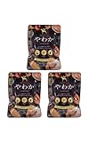 華ちゃん犬猫すこやか本舗 やわか ドッグフード【 国産 無添加 】 半生 チキン 華味鳥 ヒューマングレード 鶏肉 グルテンフリー グレインフリー シニア 総合栄養食 80g(×3袋) image