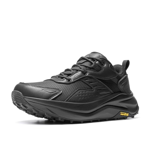 Image of NORTIV 8 Men's Wide Toe Box Waterproof Hiking Shoes | Lightweight Comfortable Low Drop Hiking Shoes for Travel Hiking Outdoor Walking Trekking Camping Summer Vacation