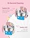 VEVOR Electric Cotton Candy Machine, 1000W Commercial Candy Floss Maker with 20.5 in Stainless Steel Bowl, Sugar Scoop, and Drawer, Easy Home Use, Perfect for Kids Birthday, Family Party, Blue