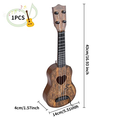 Jouets pour Enfants, Instruments Musique Classiques Guitare pour Enfants avec 4 Cordes Réglables et Médiator, Jouets… - Les Beatles, Paul McCartney, John Lennon, RIngo Starr, George Harrison Jouets pour Enfants, Instruments Musique Classiques Guitare pour Enfants avec 4 Cordes Réglables et Médiator, Jouets… – Image 3