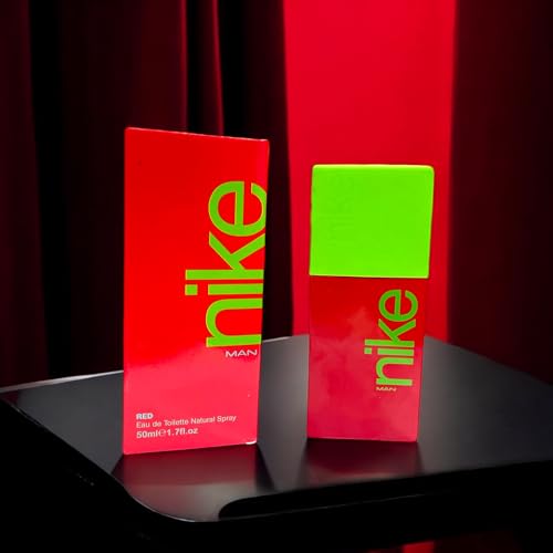 Image of Nike Red EDT Liquid 50Ml For Men Compact, Travel-Friendly Fragrance For On-The-Go Freshness,Easy To Carry