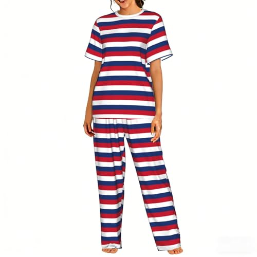 Pyjama femme drapeau néerlandais ensemble de nuit doux