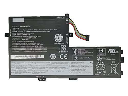 L18C3PF7 L18M3PF7 L18L3PF3 L18C3PF6 L18L3PF2 Laptop-Akku-Ersatz für Lenovo ideapad S340-14IML/14API/14IIL/14IWL C340-15IWL/15IIL S340-15IWL/15API/15IIL Flex-15IWL/15IML/15IIL Serie (11.25V 52.5Wh)