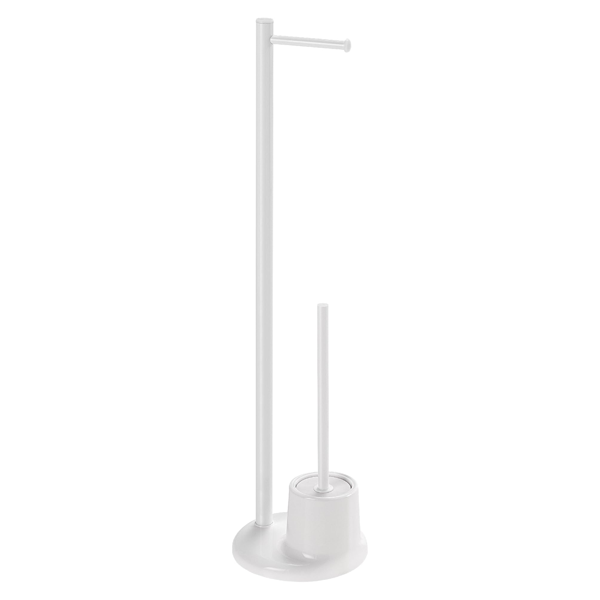 Gedy - Columna Portarrollo+Escobillero G-Mammolo Blanco (MM320200000)
