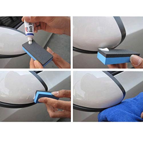 FAVOMOTO Reparo Do Risco Do Carro Kit Com Esponja Composto Corpo Creme de Cera de Polimento De Cera