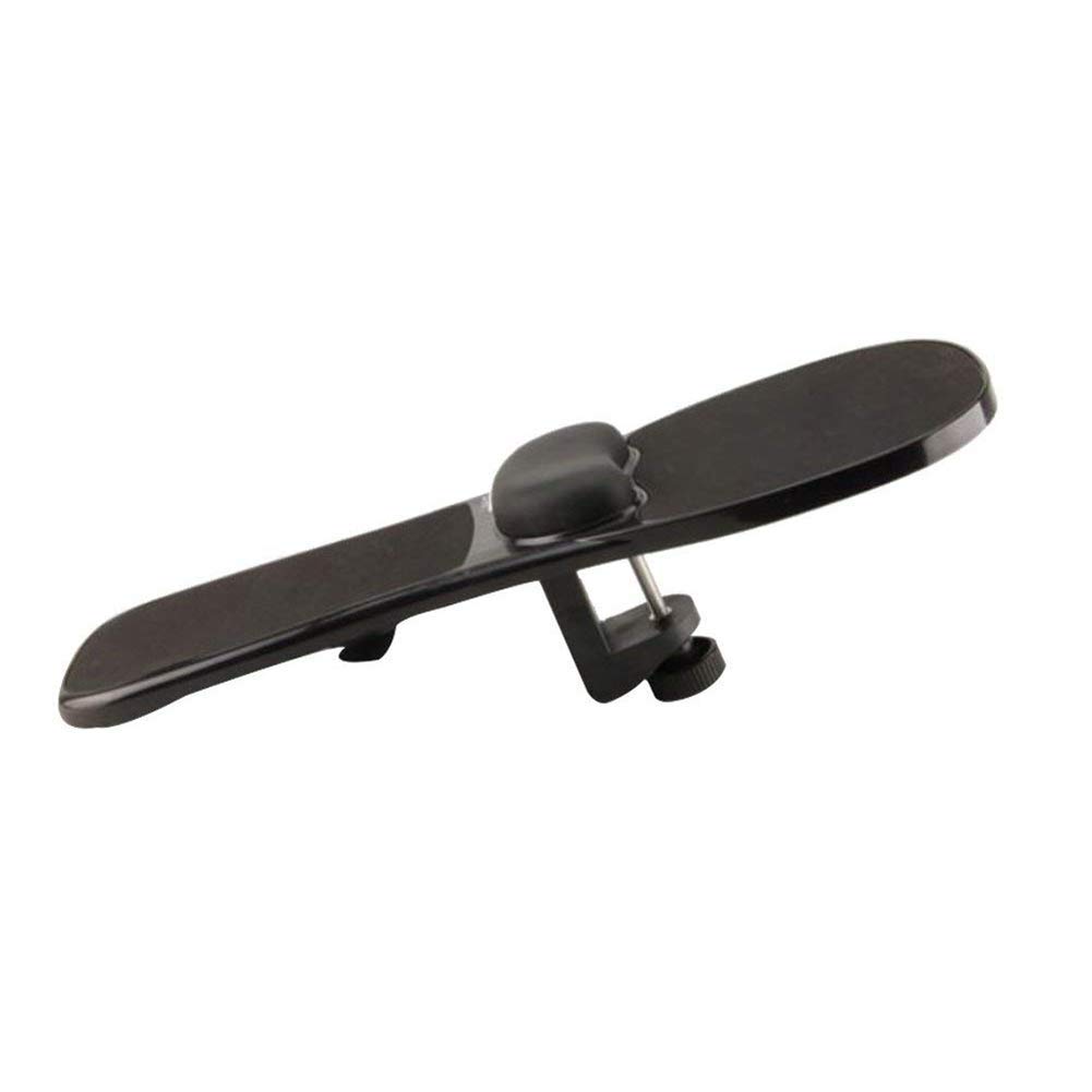Tappetino per mouse con poggiapolsi per computer, supporto ergonomico per la spalla e la mano, per casa e ufficio, estensore durevole per bracciolo, sedia da scrivania