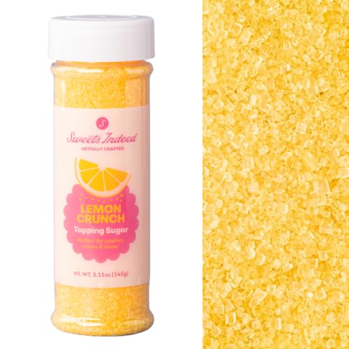 Image of Sweets Indeed Flavored Sugar for Drinks and Baking, 5.11 ounces (Lemon)