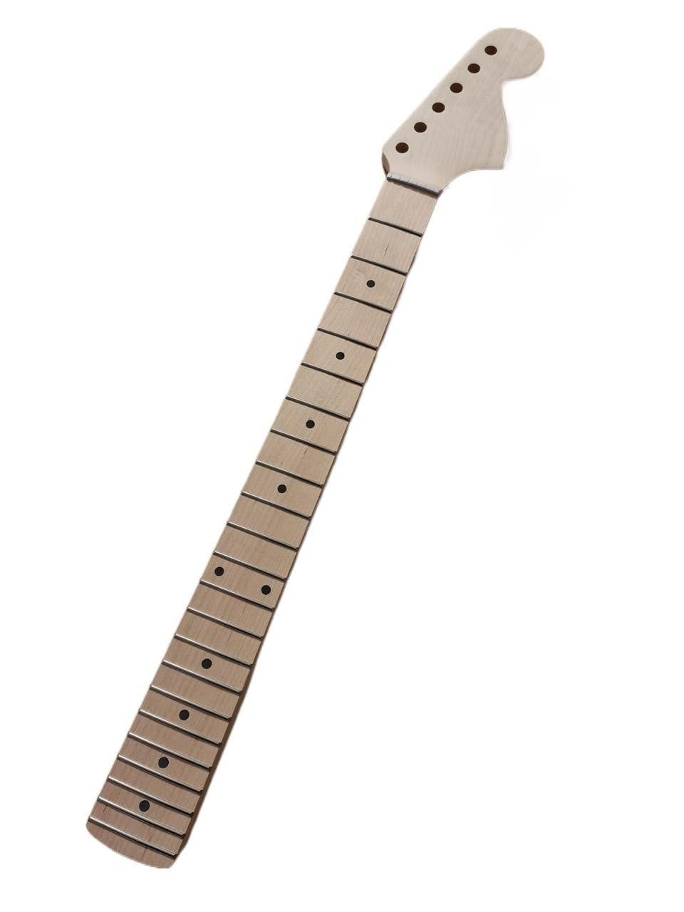 Manico Chitarra Elettrica In Acero Fiammato Tostato – 22 Fret, Floyd Rose, Finitura Opaca