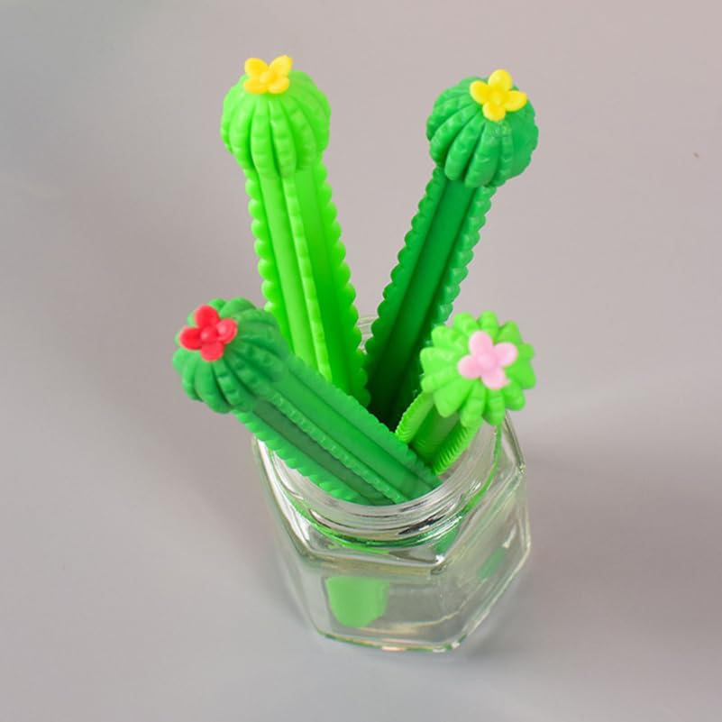 Set de 10 bolígrafos gel con diseño cactus Gadpiparty miniatura 7
