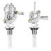 2pcs Universal Gasoline Faucet M10 Gasoline Switch Fuel Tank Shut Off Valve for Generator Fuel Tank Motorcycles Off Road Karts