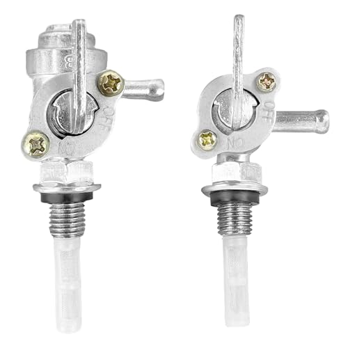 2 válvulas universales de gasolina M10, interruptor de gasolina, depósito de combustible, válvula de cierre para generador, combustible, tanque, motocicletas, todoterreno