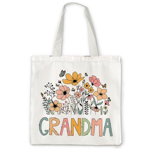 OTOUO 123 Tote Bag Canvas, bianco, Taglia unica